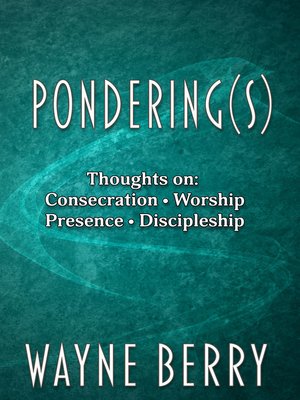 cover image of Ponderings(s)